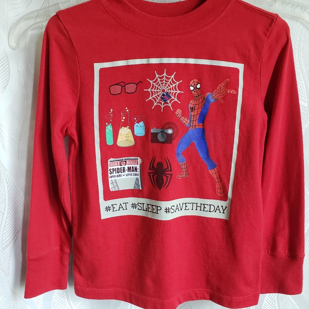 Old Navy Collectabilitees Spiderman Long Sleeve Tshirt